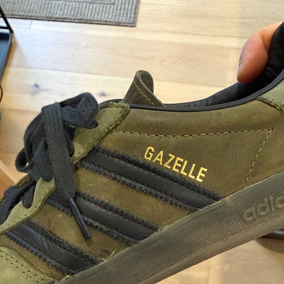 adidas gazelle silver green womens Shop Green Mens Gazelle ADV Skate Shoes – Shoebacca main image 0